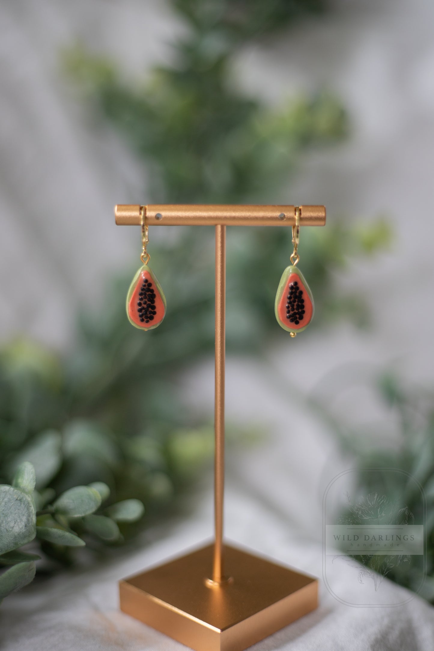 Papaya Huggie Hoops