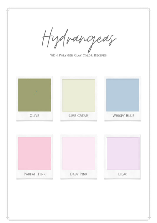 Hydrangeas Color Recipes