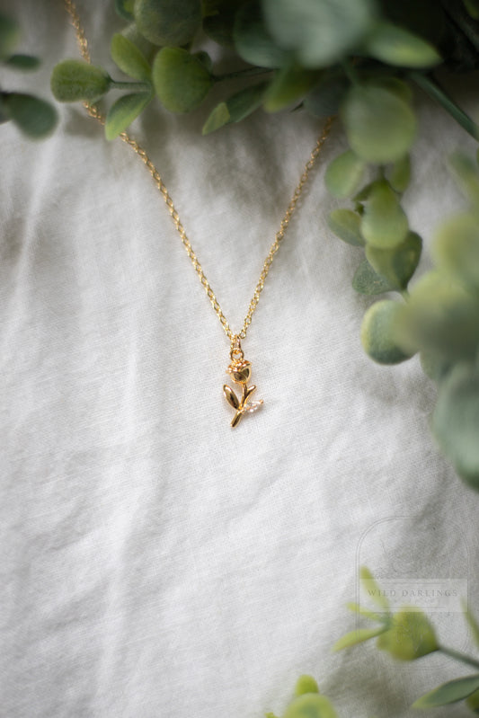 Rose Necklace