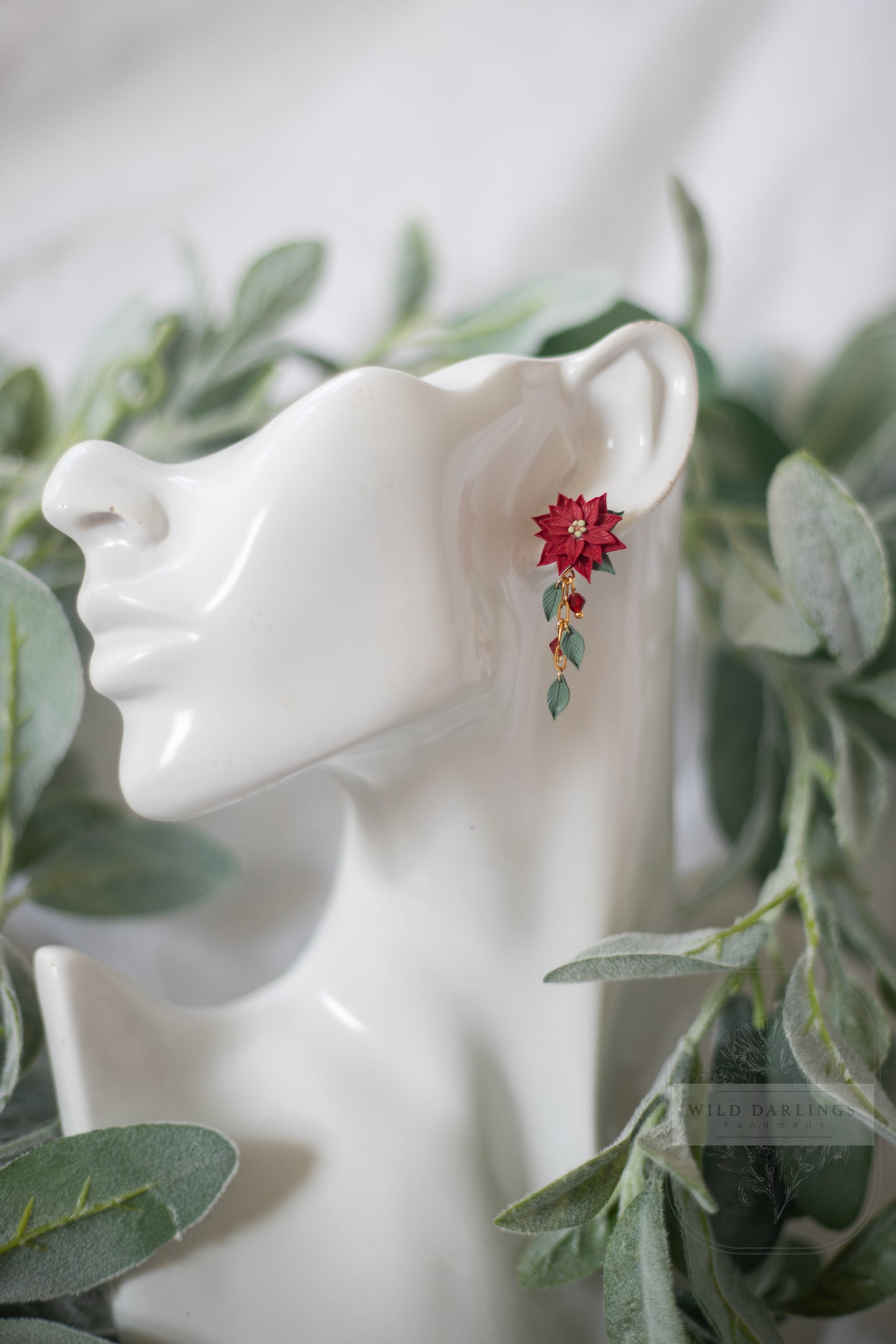 Poinsettia Dangles