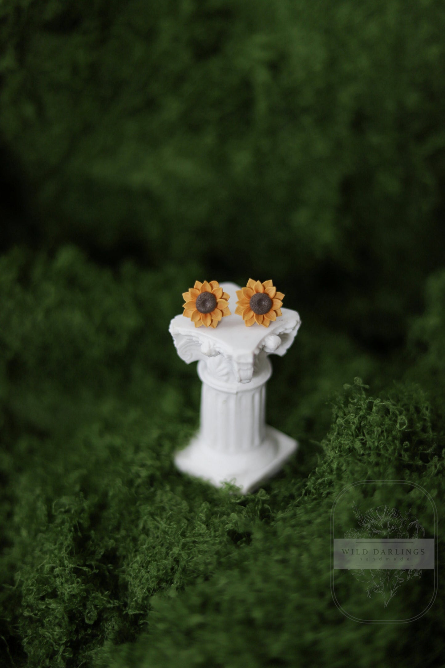 Sunflower Studs