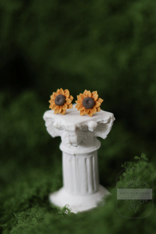 Sunflower Studs