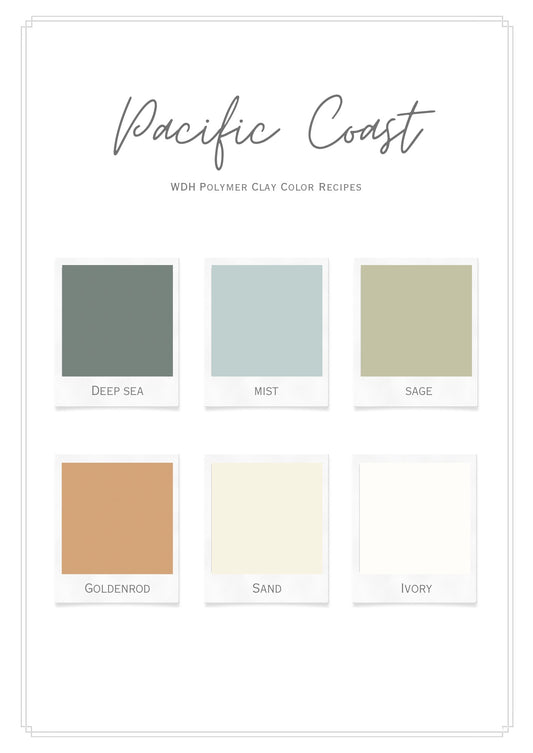 Pacific Coast Color Pallete