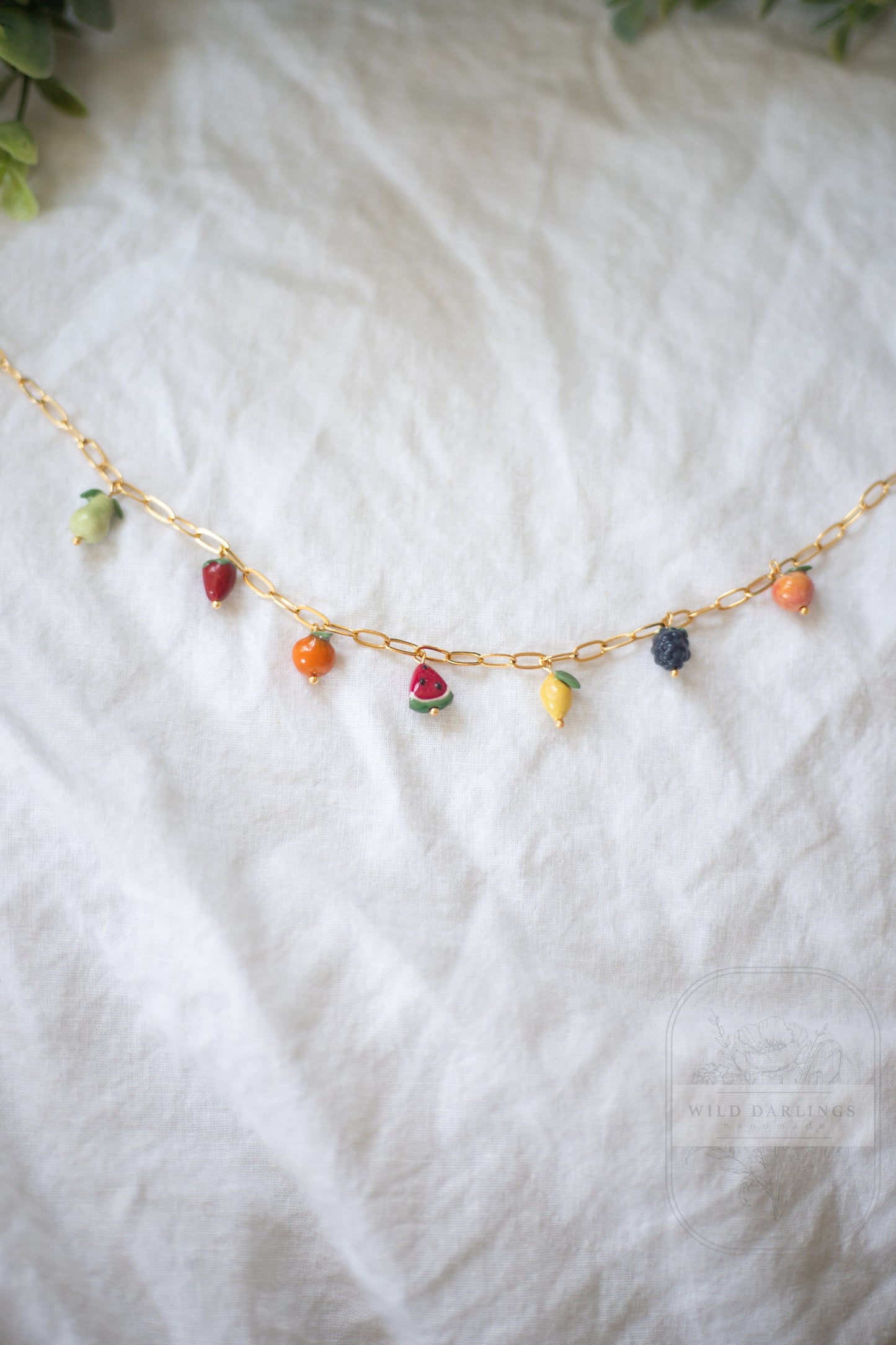 Fruity Charm Necklace - Preorder