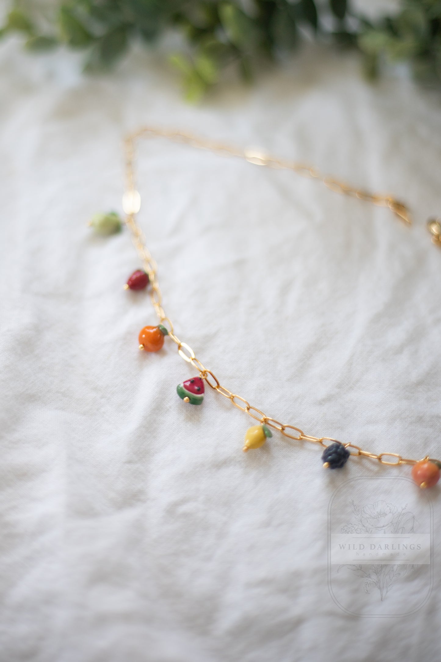 Fruity Charm Necklace - Preorder